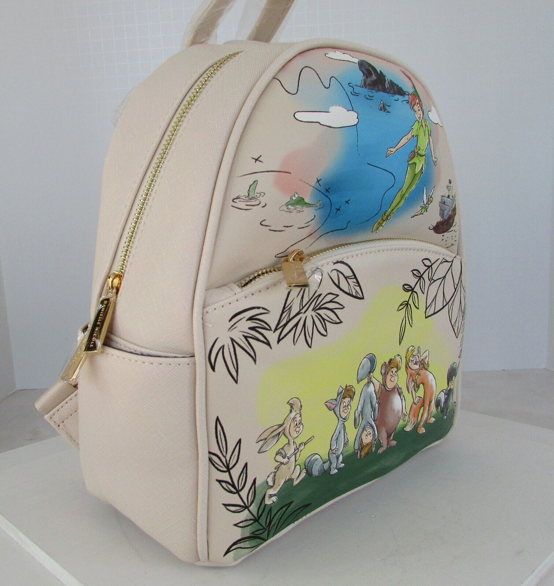 Danielle Nicole Disney Peter Pan Backpack Lost Boys 