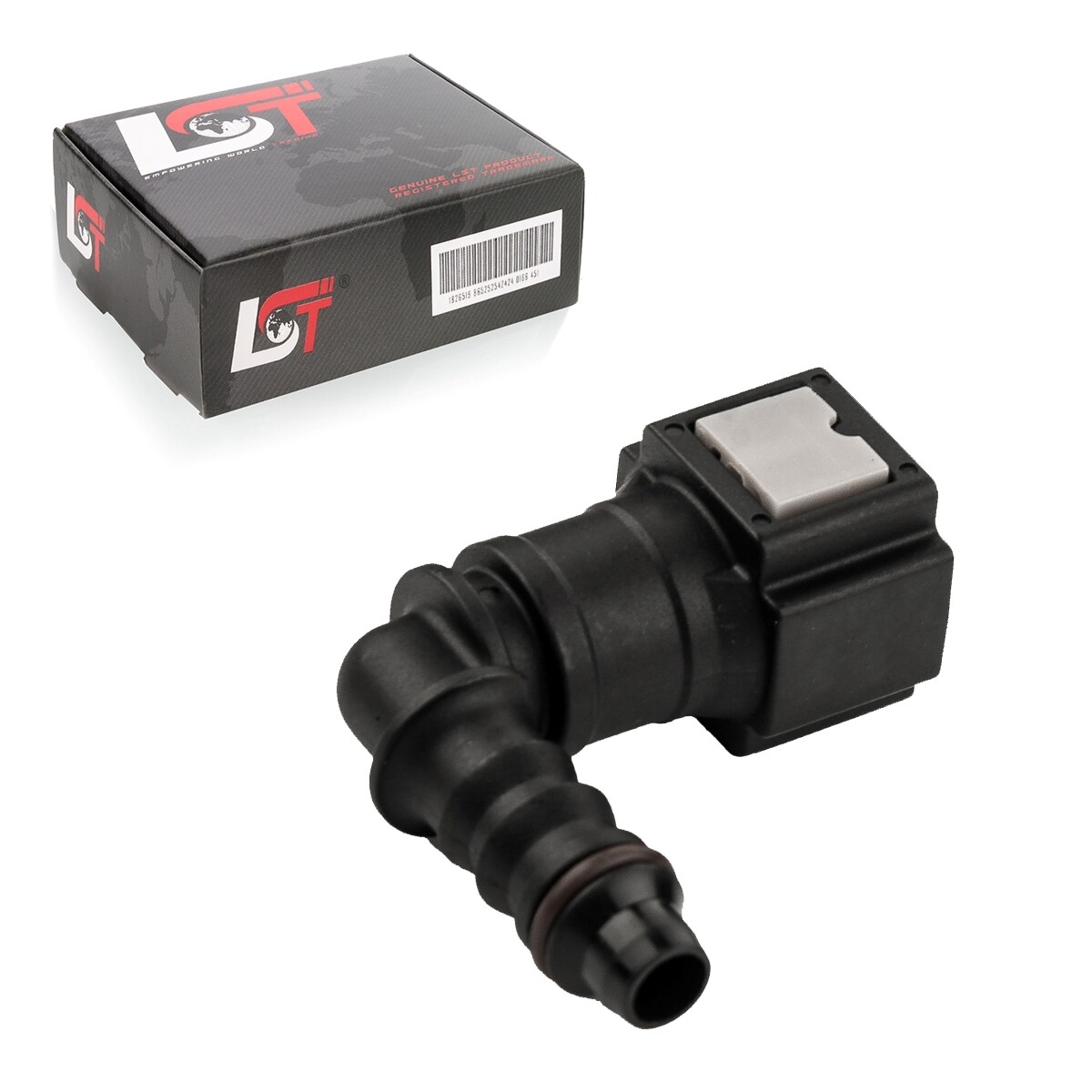 Quick Release Fuel Line Hose Coupling L-Piece 6.3X6Mm For LANCIA