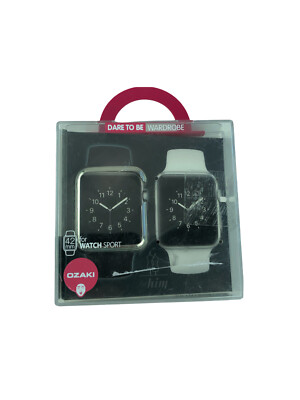 Nickel Plated Apple Watch Sport 42mm Case Protector Bumper