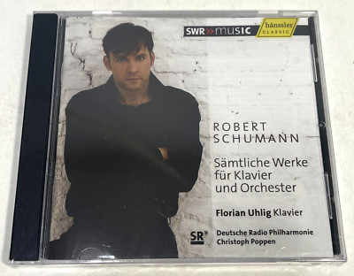 Robert Schumann Complete Works for Piano and Orchestra (2011, CD) Brand New!