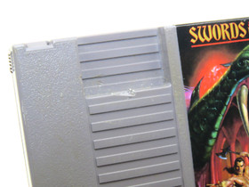 Swords & Serpents (NES, 1990) By Acclaim (Cartridge & Manual) NTSC