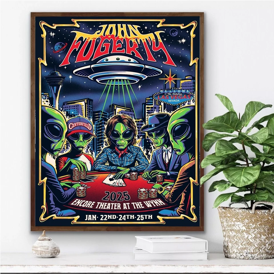 John Fogerty Tour In Las Vegas the Encore Theater Jan 24, 25 2025 Poster - Image 3 of 4