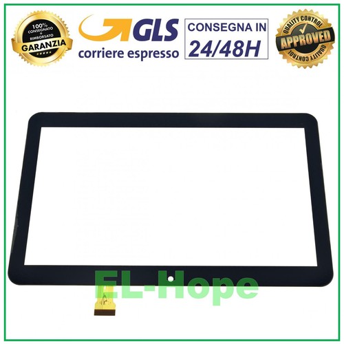 VETRO TOUCH SCREEN MAJESTIC TAB 610 TAB-610 4G NERO - Foto 2