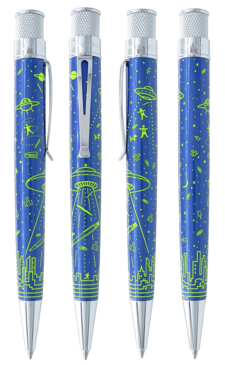 Retro 51 LE Tornado Popper Tuesday & The Herald Rollerball w