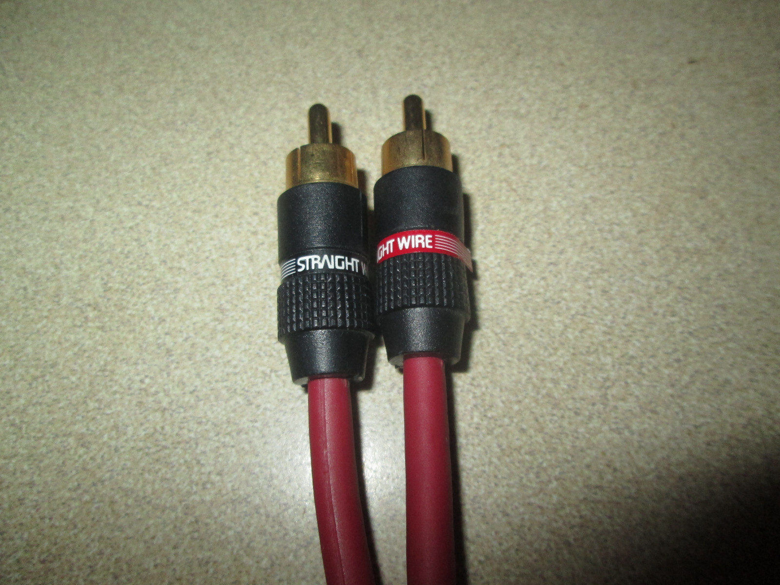 Straightwire 3.5 to RCA Cable  17"