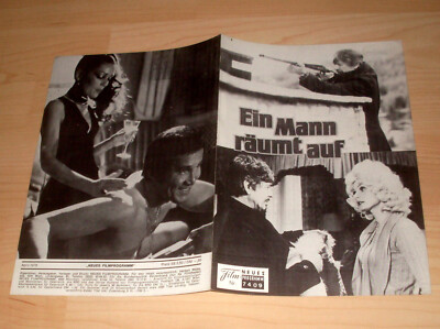 Filmprogramm - Ein Mann räumt auf - Neues Film-programm Nr. 7409