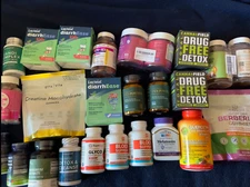 Huge Wholesale Lot Of 25 Vitamins and Supplements - exp 01/2026+  NEW/SEALED