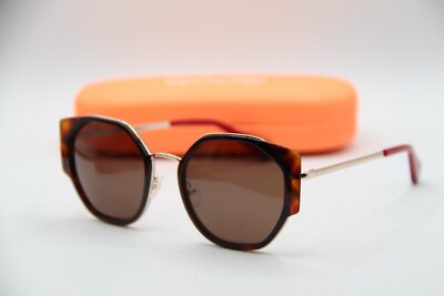 NEW WOOW OPTICAL SUPER EDGY 2 COL 5031 BROWN AUTHENTIC SUNGLASSES W/CASE 52-20