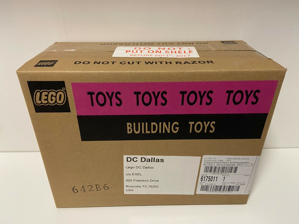LEGO The Batman Movie 71017 Complete Sealed Display Box of 60 Minifigures New LEGO The Batman Movie 71017 Complete Sealed Display Box of 60 Minifigures New