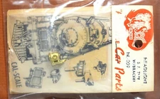 CAL-SCALE HO SCALE HEADLIGHT S.F. TYPE WITH BRACKET # HL-209