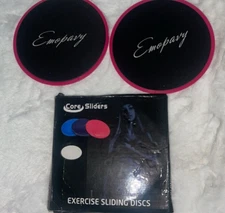CORE SLIDERS EXERCISE SLIDING DISCS 2 PACK