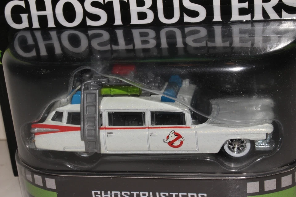 HOT WHEELS RETRO ENTERTAINMENT GHOSTBUSTERS ECTO-1 CADILLAC, 1:64 NIB - Image 3 of 4