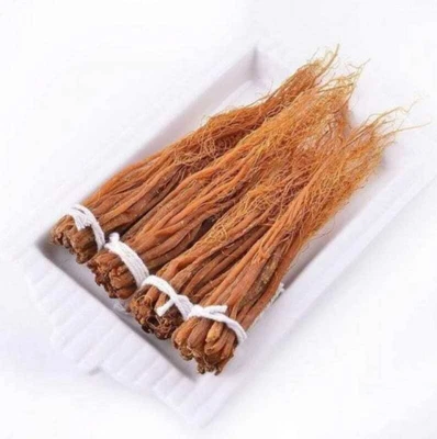 100g Red Panax Ginseng Roots Red Korean Ginseng Root Whole Root Red Ginseng Root - Image 1 of 4