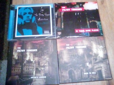 The filthy tongues + black valentine still sealed