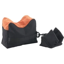 Shooting Range Sand Bag Set Rifle Gun Bench Rest Stand Front Rear Bag Hunting US