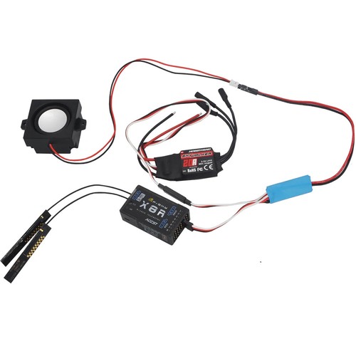Module sonore simulation moteur diesel RC 5-8,4 V entrée 2 W petit haut-parleur klaxon bricolage - Photo 4 sur 26