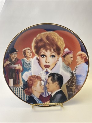 I Love Lucy 1992 Hamilton Collection Plate ''Lucy'' by Morgan Weistling