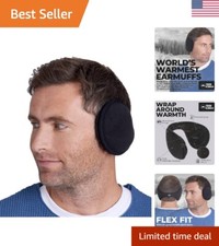 Cozy Ear Warmers: Fleece Behind the Head Wrap - Stay Warm - Size Fits Most