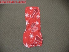 Ogrmar Red 4Pk Christmas  Stocking Design Stretch Chair Covers, OS B08CXSYGRN