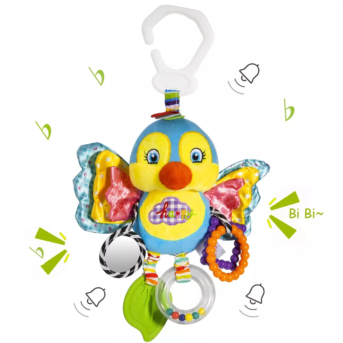 Hanging soft toys for babies deals