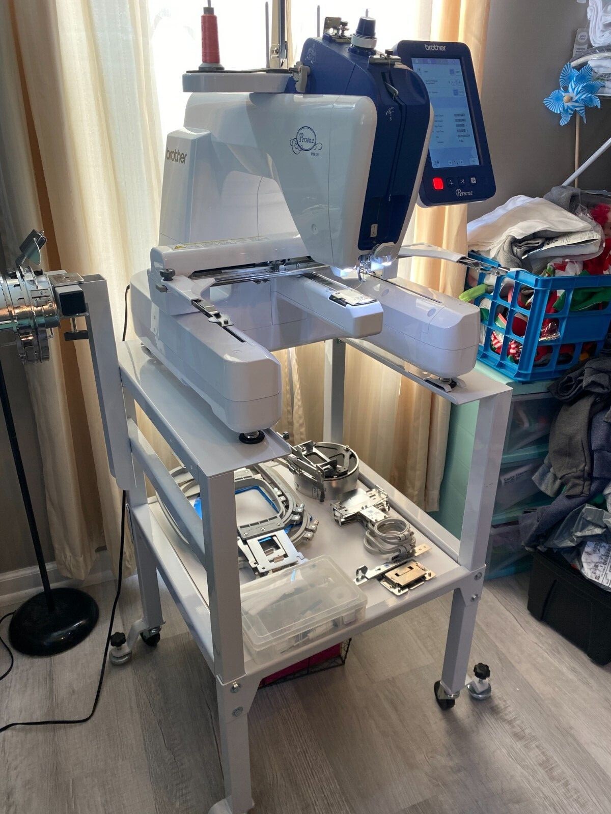 Brother Persona PRS100 SingleNeedle Embroidery Machine 12502641698 eBay