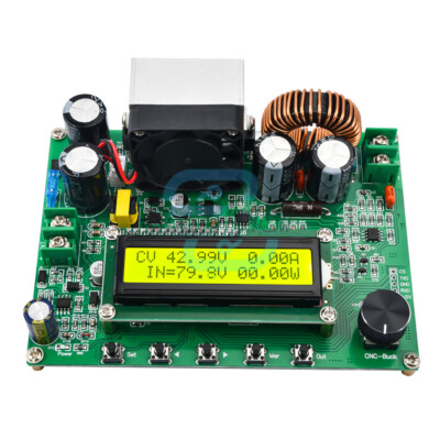 LCD1602 CNC Adjustable DC Stabilized Voltage Regulator Step Down Buck Module
