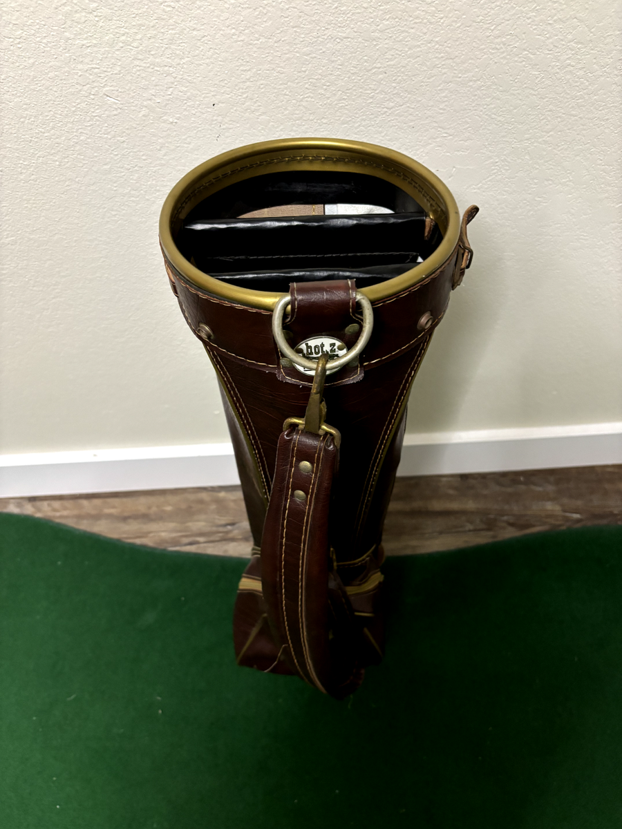 激レア！アメリカ製！HOT-Z ProGroup,lnc.キャディバッグ Vintage Hot Z Pro Group Cart Golf Bag & Matching Head Covers | eBay