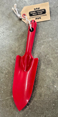 Esschert Design Steel Garden Trowel, Small, Red 8''
