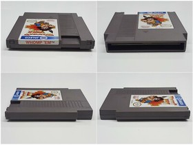 Whomp 'em NES Nintendo Authentic Game and Manual Tested *wear