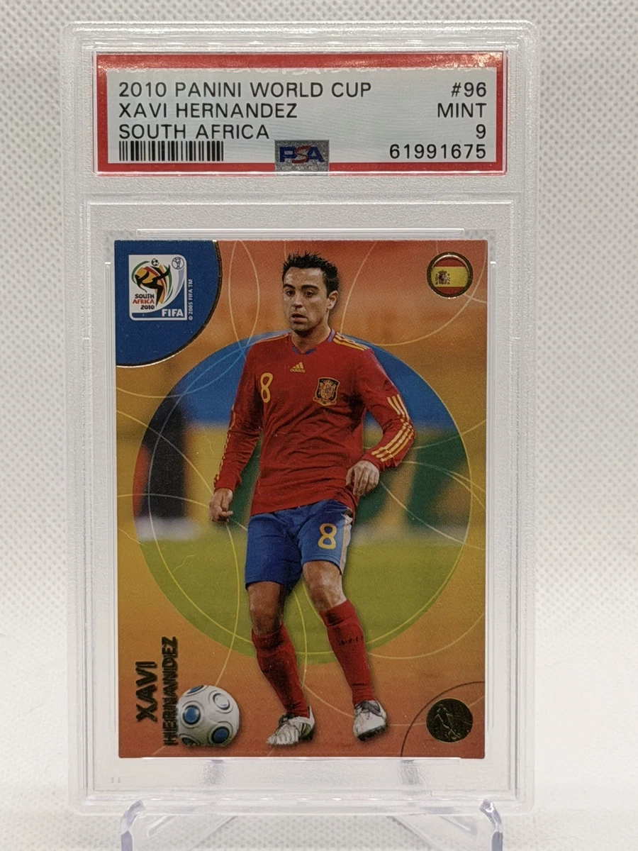 2010 Panini FIFA World Cup South Africa - Xavi Hernandez #96 for