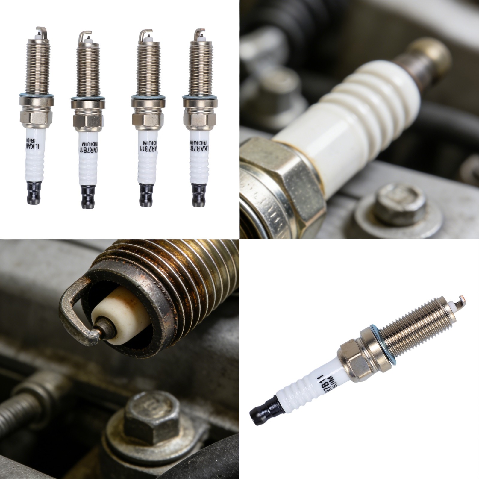 4pcs Spark Plugs Fits For Toyota Lexus 90919-01253