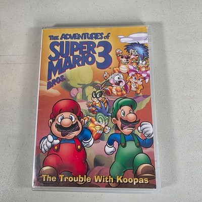 Super Mario Bros 3 Trouble with Koopas DVD 2009 Nintendo Retro Ripply Cover