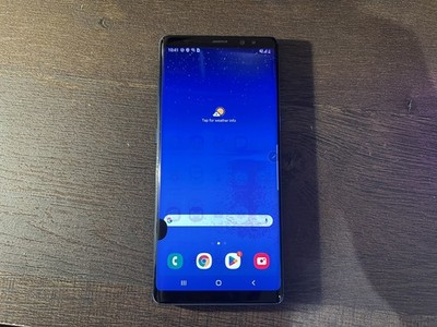 Galaxy Note 8 64gb Unlocked Deep Sea Blue - As Is - READ