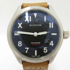 GLYCINE Incursore III 44mm Automatic Analog Watch 3900 Brown (Seto Ohashi