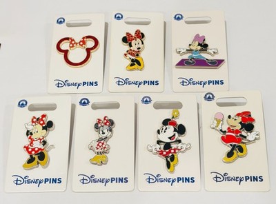 Disney Pins Choose Your Favorite Minnie Mouse Set Red Bow