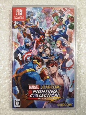MARVEL VS CAPCOM FIGHTING COLLECTION - ARCADE CLASSICS SWITCH JAPAN NEU (GAME IN