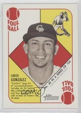 2015 Topps Heritage '51 Carlos Gonzalez #40 r5z