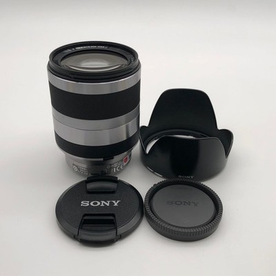 Sony E 18-200mm f/3.5-6.3 OSS Lens with Hood Sony E Mount Excellent