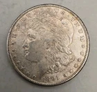 1891-CC Morgan Silver Dollar $1