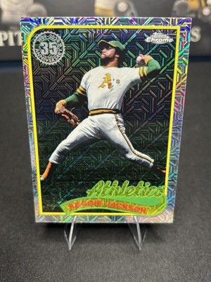 Reggie Jackson 2024 Topps Update 1989 35th Anniversary T89CU-33 Athletics