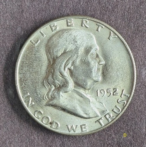 1952-D  FRANKLIN HALF DOLLAR - Uncirculated