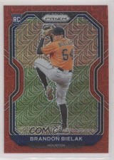 2021 Panini Prizm Tier II Red Mojo Prizm 79/149 Brandon Bielak #172 no9