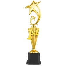 "First Place Trophy Cup for Sports Tournaments - Funny Gold Award for Soccer"