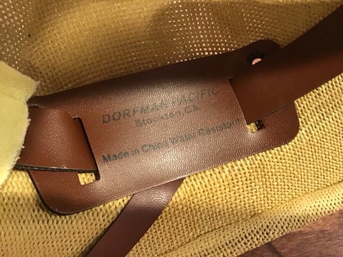 Nuovo DORFMAN Casco da Sole Safari Tessuto, TAN, Cappello da Sole, Taglia Regolabile - Foto 8 di 8
