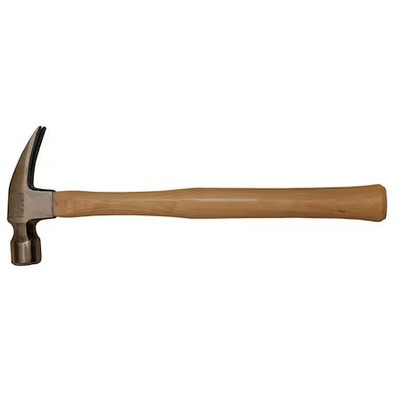 Westward 6Dwh8 Rip-Claw Hammer, Hickory, Milled, 24 Oz