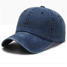 Fashion WASHED DENIM Cap Baseball Hats Sunscreen Hats Distressed Faded Caps