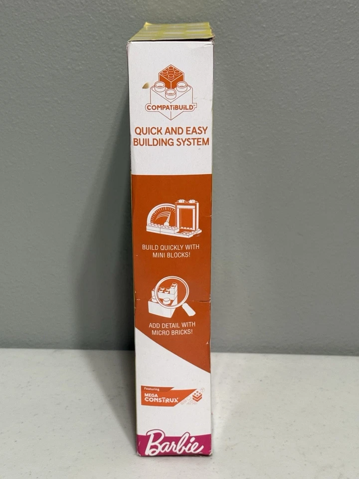 Barbie Constructor de Construcción 50 Piezas de Construcción Sombrero Duro Libros de Trabajo Chaleco de Alta Visibilidad Foto 4 de 4