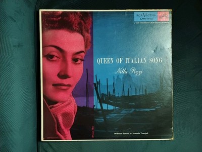 NILLA PIZZI (1958) QUEEN OF ITALIAN SONG - Vinyl LP Record - Very Hard To Find!