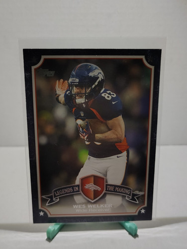 2013 Topps - Legends in the Making #LM-WW Wes Welker - Imagen 1 de 2