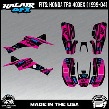 Graphics Kit for ATV Honda TRX 400EX (1999-2004) Lethal Series - MAGENTA
